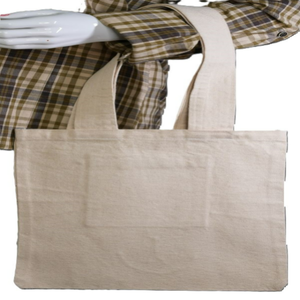Vente en gros de sac fourre-tout 100% coton léger moyen écologique sacs d'épicerie en tissu recyclé cadeau promotionnel pour - Product Image 5