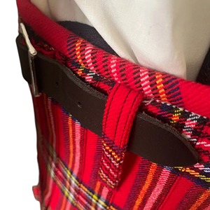 Premium 8 Yard Tartan Kilt Unisexe 16oz Acrylique Laine Fer Traditionnel Écossais Kilt Sangles En Cuir 3 Boucles Highland Wear - Product Image 1