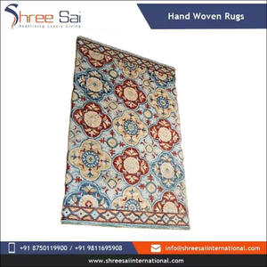 Venta caliente clásico rectángulo adulto decoración del hogar alfombras bordadas hechas a mano 100% yute/lana algodón Material tejido Oficina - Product Image 2