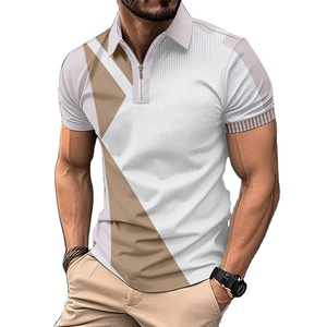 2025 Best-seller nouveau polo à manches courtes pour hommes imprimé de luxe 3D confortable, golf de tous les jours pour hommes - Product Image 1