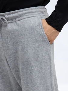 Sweat-shirt unisexe en toile unie de haute qualité, logo personnalisé, streetwear en gros, jogging pour homme, 100% coton - Product Image 5