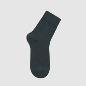 Calcetines de Algodón de Punto Transpirables para Mujer, Calcetines Casuales para Vestir a Diario, Calcetines Lisos Coreanos-WC021 # 6~10 - Product Image 3