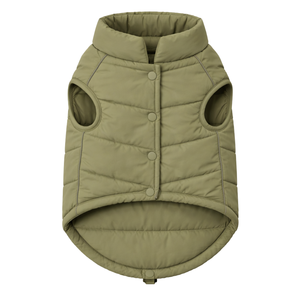 Water Resistant Dog Jacket Winter Puffer Vest Warm Insulated Pet Coat Lightweight Outdoor Wear For Small Medium Dogs - Product Image 4