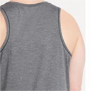 Nueva llegada de encargo de los hombres camiseta sin mangas bajo MOQ transpirable y transpirable nuevo diseño de los hombres camiseta sin mangas para la venta en línea - Product Image 5