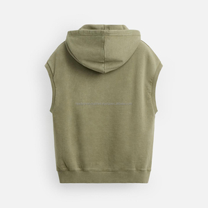 High Quality <b>Men's</b> Classic Design Hooded Jacket Custom Fleece with Embroidery Plain Dyed Digital Printed for Winter - Product Image 3