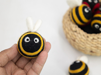 Feutre et fil 5 cm pour ornements, personnages d'animaux mignons, fournitures artisanales pour projets DIY d'enfants, jouets faits main et décoration intérieure