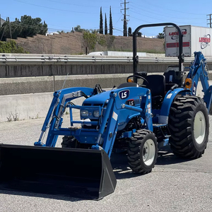 2024 Nouveau L.S. Tracteur tondeuse à gazon avec chargeur frontal et pelleteuse Outils 28V Boîte à gazon Expédition rapide Prix bon marché - Product Image 1