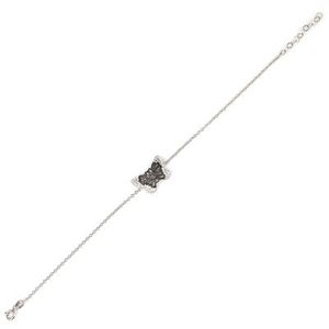 925 Sterling <b>Silver</b> Fashion <b>Cuff</b> <b>Bracelet</b> Elegant Butterfly Design - Product Image 4