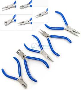 Kit de Mini alicates profesional de acero inoxidable de 3 pulgadas con cadena de nariz, Alicates de punta plana, herramientas de fabricación de joyas, suministro al por mayor de artesanía DIY - Product Image 3