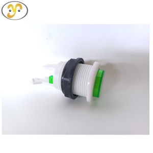 مفتاح زر ضغط دائري بلاستيكي أخضر من تايوان لآلة ألعاب الورق - Product Image 3