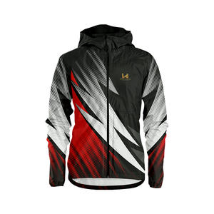 แจ็คเก็ตกันลมแบบมีฮู้ด ผ้าไนลอนคุณภาพสูง 100% สำหรับทุกเพศ สไตล์ลำลอง ใส่ได้ในฤดูใบไม้ผลิ กันน้ำ เป็นมิตรกับสิ่งแวดล้อม ลายซิปใหม่ - Product Image 4