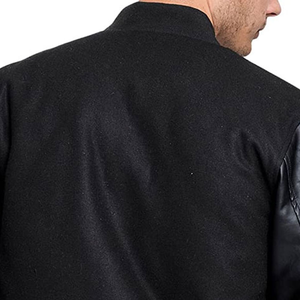 Chaquetas de hombre con estampado de logotipo personalizado 2025 de alta calidad para la temporada de invierno MOQ bajo chaqueta Lettermen para hombres - Product Image 2