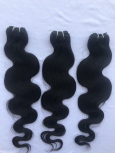 Export 100% Raw Remy Virgin Cambodian 24" <b>Body</b> <b>Wave</b> Bundle Extension Double Machine Weft at Wholesale Price List Indian Supplier - Product Image 4