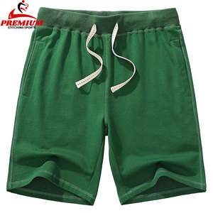 Pantalones cortos deportivos informales para hombre con logotipo personalizado de alta calidad al por mayor, pantalones cortos de algodón con estampado negro para hombre - Product Image 4