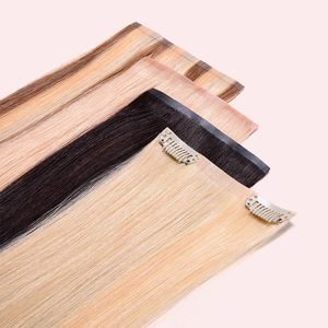 Tóc nối <span class=keywords><strong>clip</strong></span>-<span class=keywords><strong>in</strong></span> 100% tóc người nguyên chất, nối liền mạch, cao cấp - Product Image 3