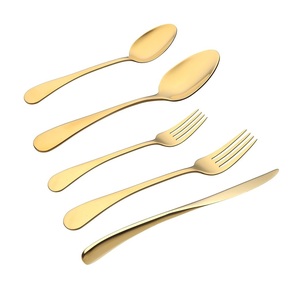 Ensemble de couverts en laiton faits à la main par des designers modernes pour la cuisine et les fêtes, couverts de table de qualité supérieure - Product Image 2