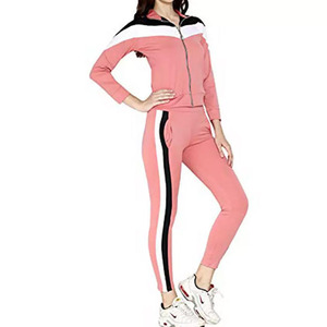 Nouveau Design femmes hiver survêtement 100% coton couleur unie imprimé grande taille ensembles respirant séchage rapide unisexe pantalons de survêtement - Product Image 5