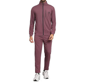 ชุดกีฬาโพลีเอสเตอร์สำหรับผู้ชาย/ชุดวอร์มแขนยาวสำหรับวิ่ง & กีฬา/เข้ารูปเหมาะสำหรับการวิ่งจ๊อกกิ้ง - Product Image 1