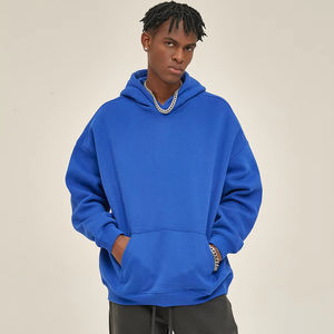 Venta al por mayor de algodón con capucha suéter 100 por ciento bordado Sudadera con capucha en blanco con cordón liso teñido primavera temporada desgaste - Product Image 1