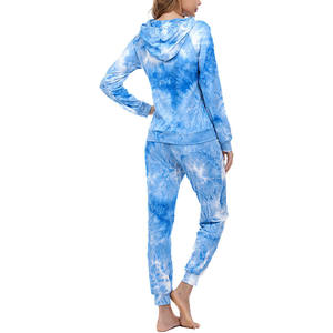 Ensemble de survêtement décontracté en gros pour femmes, ensemble de survêtement imprimé deux pièces, tenue personnalisée avec logo, vêtements de sport de fitness, survêtements oversize 2026 - Product Image 6