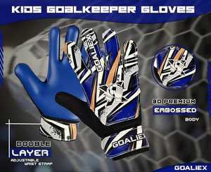 Gants de gardien de but en cuir coupe personnalisée poignée en latex de football en gros poignée en cuir et latex confortable pour les sports de plein air - Product Image 4