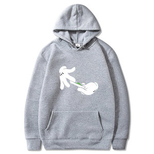 Sweat à capuche d'usine 380gsm pour hommes personnalisé lourd 100% coton noir vierge polaire pull design surdimensionné pour l'hiver - Product Image 3