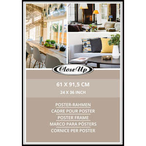 Modern A2/A4 <b>Square</b> Silver Metal Poster Frame with Matte Black Aluminum Wood and <b>Mirror</b>-<b>Square</b> Stylish Home Decor - Product Image 2