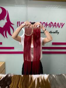 Haute qualité 100% cheveux humains vierges vietnamiens bruts pour fermeture frontale en dentelle couleur naturelle Remy cheveux Texture droite naturelle - Product Image 6