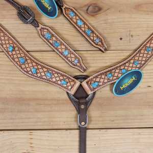Ensemble de selle de cheval de roping occidental de haute qualité, durable, en cuir véritable, couleurs personnalisées, taille de siège 14 à 18 pouces, équitation - Product Image 2