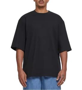 เสื้อยืดโอเวอร์ไซส์พิมพ์ลายตามสั่ง เสื้อยืดวินเทจเนื้อหนา เสื้อยืดแขนสั้น เสื้อสเวตเชิ้ตผู้ชาย เสื้อยืดชายชายเสื้อริบบิ้น - Product Image 1