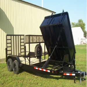 Vente en gros 3 essieux 60 tonnes 50 tonnes camion à benne basculante semi-remorque benne latérale semi-remorque à benne basculante arrière à vendre - Product Image 3