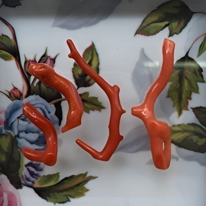 Perles de bâton de corail italien de luxe composants de bijoux en pierres précieuses naturelles accessoires en gros au meilleur prix - Product Image 6