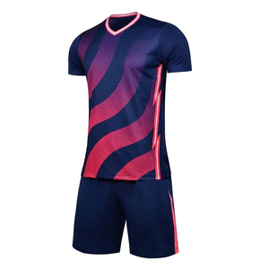 Maillot de football à séchage rapide pour hommes, vêtements de sport d'entraînement, uniforme, polyester, technique de sublimation, nom pour adultes et enfants - Product Image 2