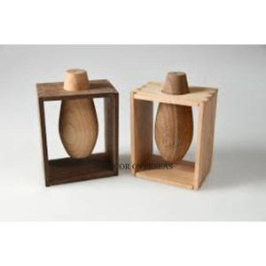 Molinillo de sal y pimienta HECHO DE Metal de excelente calidad pulido brillante y plateado con acabado antiguo de cobre al precio más bajo - Product Image 4