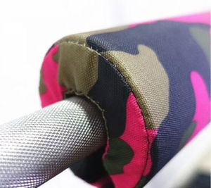 แผ่นบาร์เบลที่ทนทานออกแบบได้ตามต้องการด้วยยางและพีวีซีสำหรับการยืดกล้ามเนื้อสะโพกและการเหยียดแบบสควอท-ยิมและอุปกรณ์ออกกำลังกาย - Product Image 3