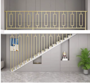 Balustres ovales en fer creux noir satiné moderne 1/2 pouce, dorés, résistants à la rouille, pour escaliers intérieurs/extérieurs, main courante, porche - Product Image 4