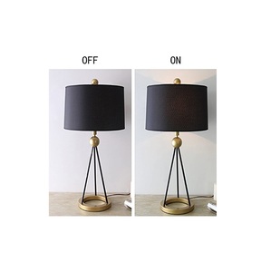 Hotel Restaurant Decoration Fabric Shade brass Metal Table <b>Lamps</b> Wholesale Manufacturer Custom Handmade Design Metal Table <b>Lamps</b> - Product Image 1