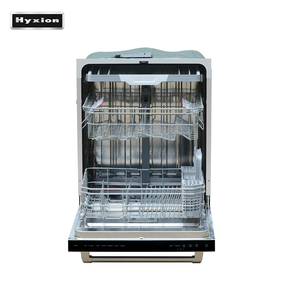 Hyxion Factory Stainless Steel 24inch 120V Built in 14 Capacity 24 Inch Sus304 Dishwasher