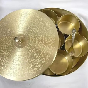 HF CRAFTS-Organizador de especias de metal compacto elegante con tapas herméticas, herramienta de almacenamiento de hierbas y especias frescas - Product Image 1