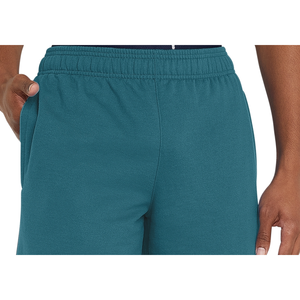 Pantaloncini Sportivi in Pile da Uomo Champion Traspiranti in Cotone Comodi 10 Shorts Blu Taglie XXS-5XL con Logo Stampato a Rilievo Inseam 5 - Product Image 2