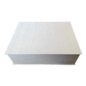 Scatola Decorativa per Conservazione Ivory Moire Flipbox - Product Image 1