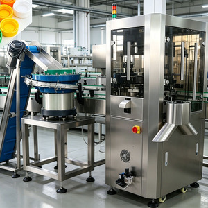 เครื่องตรวจสอบฝาขวดเครื่องดื่มอัดลมความเร็วสูง: ระบบป้อนแบบโรตารี่ ตรวจสอบขนาด/รอยขีดข่วน/รอยถลอก  ระบบคัดแยกอัตโนมัติ - Product Image 2