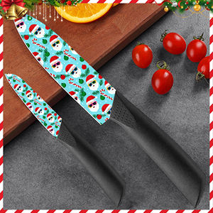 Ensemble de couteaux de chef en céramique premium 2026, 2 pièces, manche en plastique, compatible lave-vaisselle, pour la cuisine à domicile, préparation des légumes, livraison gratuite - Product Image 4