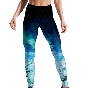Vente en gros Leggings Fitness Slim Legging pour femmes Sexy Fashion Stretch Digital Print Yoga Pants For Women Made In Pakistan 2025 - Product Image 4