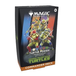 Nuevo Mazo de Comandante "Turtlez Powerz" Teenagez Mutantz Ninjas Turtlez TMT MTG - Product Image 1