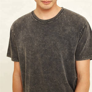 Men High Quality Oversized Acid <b>Wash</b> T-shirt Wholesale Custom Printed Logo 100% Cotton Men's T-shirts - Product Image 3