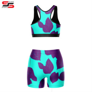 Sublimación transpirable Sujetador deportivo para mujer Diseño único Sujetador deportivo para mujer Sujetador deportivo de secado rápido para mujer - Product Image 2