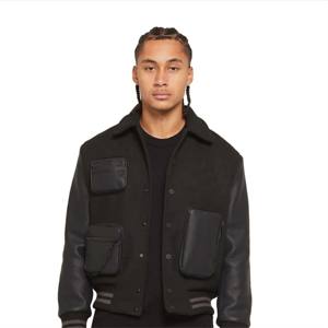 "Manteau en laine pour homme-Durable et confortable-Idéal pour les activités de plein air et par temps froid" - Product Image 6