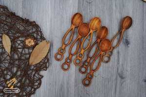 Gold Color with Pink Enamel Handle Glossy Finished Wedding Spoon From India Perfect for Restaurants Hotel Tabletop <b>Set</b> - Product Image 5