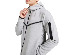 Survêtements pour hommes Slim Fit survêtement technique personnalisé en polaire avec survêtement de jogging noir survêtement polaire technique survêtement d'hiver en polaire pour hommes - Product Image 2